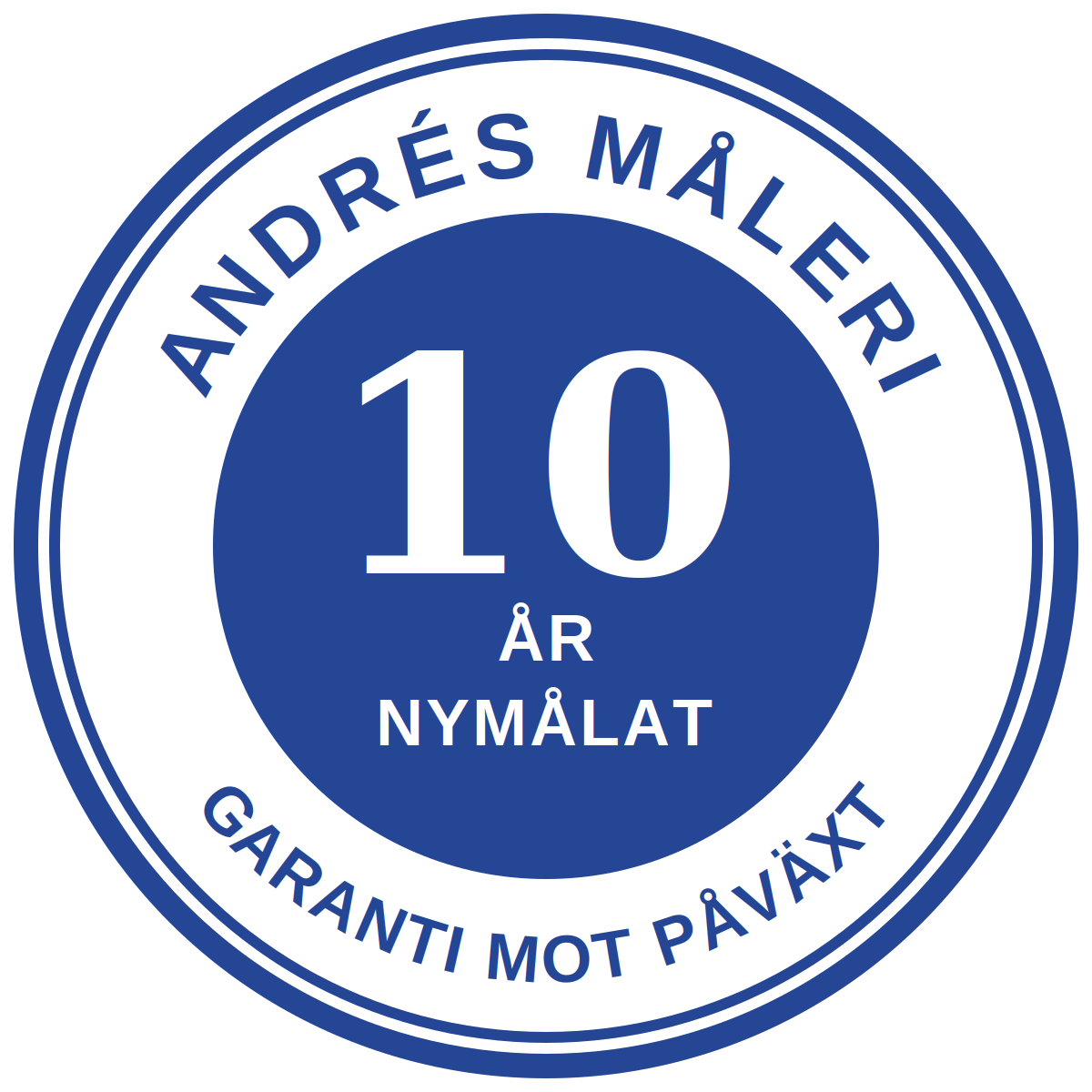 Andrés Måleri – 10 års kvalitetsgaranti på fönsterrenovering